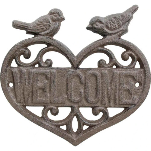 Welcome Sign - Love Birds