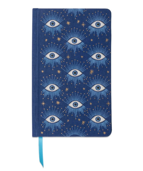 Celestial Bookcloth Coloured Journal - Starry Eyed