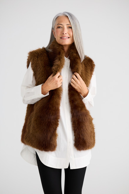 Vivienne Fur Vest - Mink