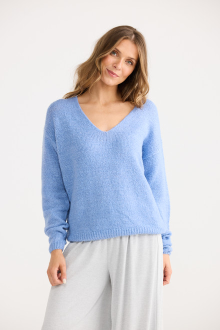 Zuri Knit - Powder Blue