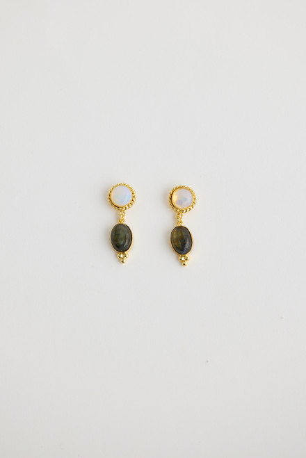 Celine Earrings - Blue