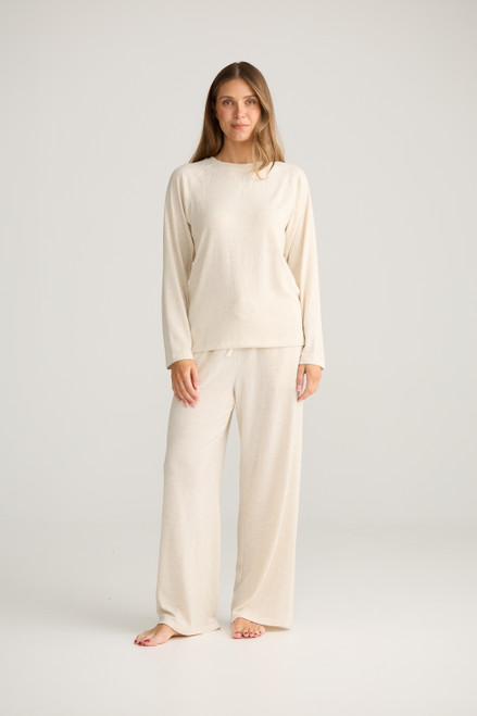 Drift Off Pyjama Set - Oat