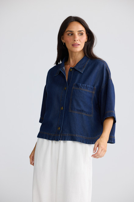 Barrymore Shirt - Indigo