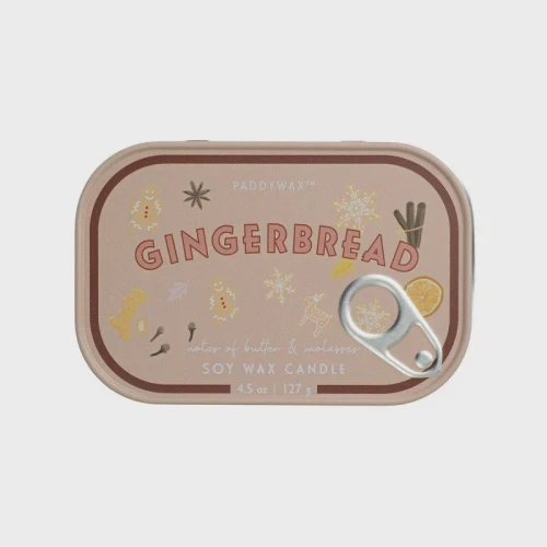 Bistro Tin Candle - Gingerbread