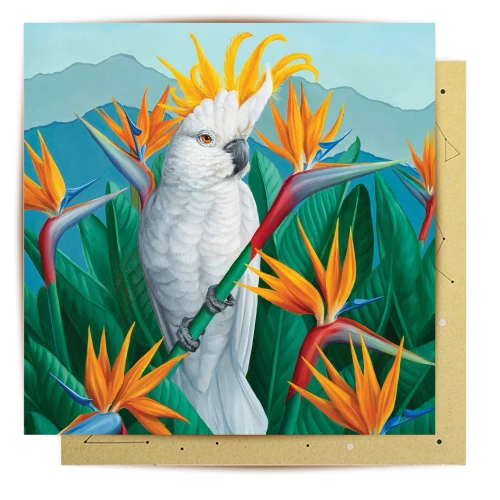 Greeting Card - Bird in Paradise