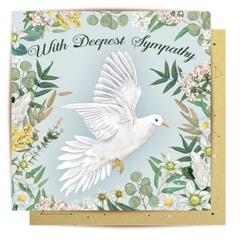Greeting Card - Sympathy Dove