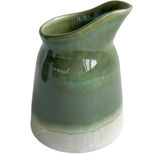 Ceramic Jug 13x9cm - Olive