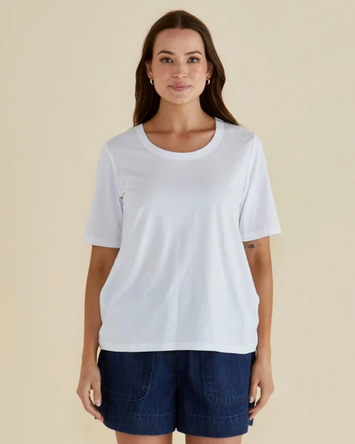 Riley Tee - White