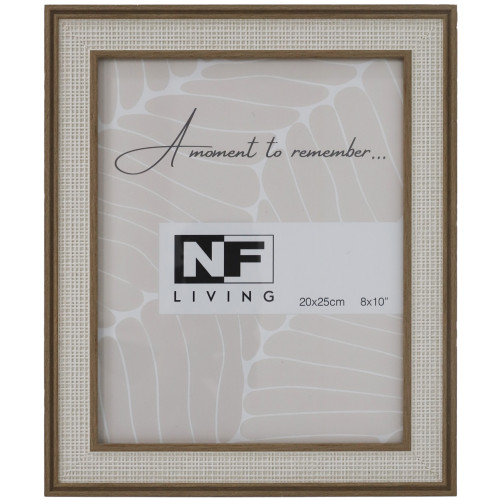 Photo Frame Basket Case – Natural & White