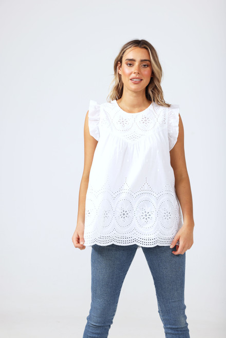 Baba Top - White