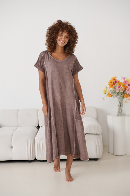 The Wanderer Dress - Espresso