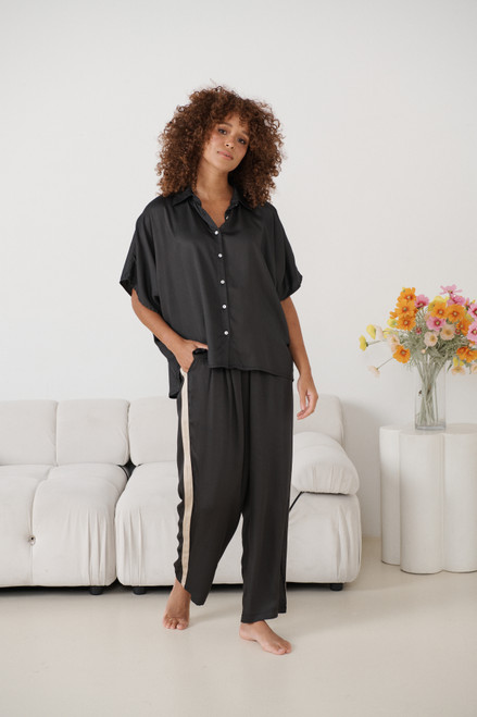 Side Trim Pant - Black