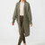 Maison Long Coat - Military