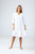 Patra 3/4 Sleeve Dress - White