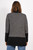 Curved Hem Cardi - Black