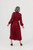 Montana Dress - Cabernet Satin