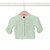 Elf Garter Stitch Baby Cardi - Mint