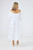 Grenadine Dress - White Linen Slub