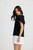 Gigi V-Neck Tee - Black