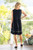 Tahni Sleeveless Short Dress - Black