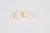 Highways Bangle Set of 3 - Ivory