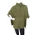 Cape With Button - Khaki