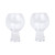 Gin Glasses Goblet Style - Set of 2