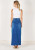 Denim Skirt Maxi Length - Dark Denim