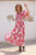 Harlow Dress - Pink Ibiza