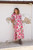 Harlow Dress - Pink Ibiza