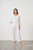 Relaxed Fit V-Neck Top - White