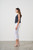 Embroidery & Sequin Vest - Navy