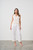 Embroidery & Sequin Vest - White