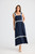 Marlo Midi Dress - Navy