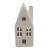 Ceramic LED Circle House - White Small