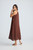 Cliffside Maxi Dress - Chocolate
