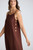Cliffside Maxi Dress - Chocolate