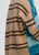 Groove Stripe Crew Jumper - Teal