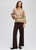 Wide Leg Drawstring Pant - Cocoa