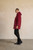 Reversible Coat with Faux Fur & Puffer - Ruby