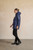 Reversible Coat with Faux Fur & Puffer - Navy
