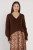 Remy V-Neck Jumper - Chocolate
