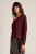 Oriane Sparkle V-Neck Knit - Burgundy
