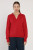 Solenne Polo Knit - Red