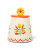 Retro Folk Stoneware - Hand Painted Sugar Pot