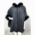 Lux Cape FauxFur Hood/Cuff Trim