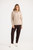 Quarter Zip Cable Knit - Cream