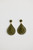 Refined Earrings - Green
