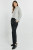 Poppy PU Jogger - Black