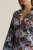 Alix Fit and Flare Dress - Blurred Floral Blue
